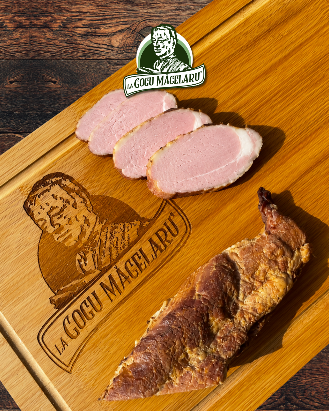 Mușchiuleț de porc afumat